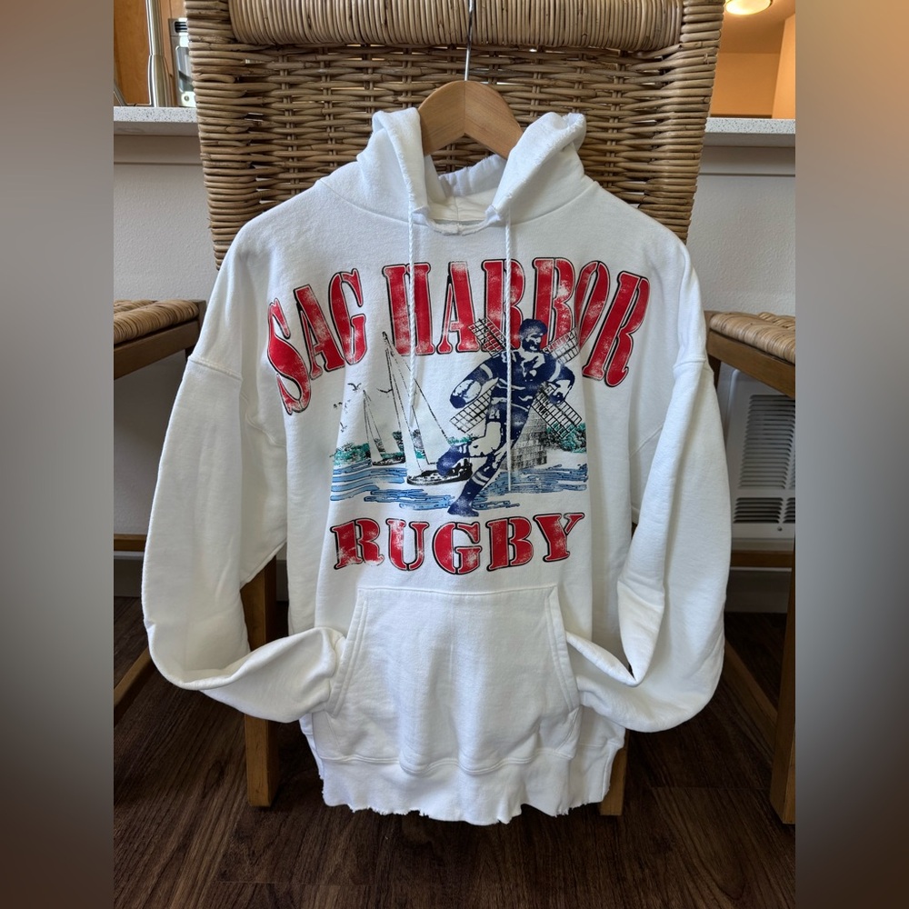 NWT firstport sag harbor rugby hoodie
